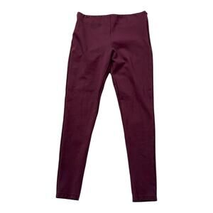 Ann Taylor Skinny Pants - Burgundy - Medium - Dressy Leggings l CLEARANCE